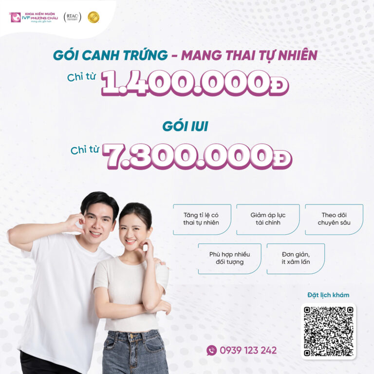 Gói Canh Trứng – Quan Hệ Tự Nhiên và Gói IUI