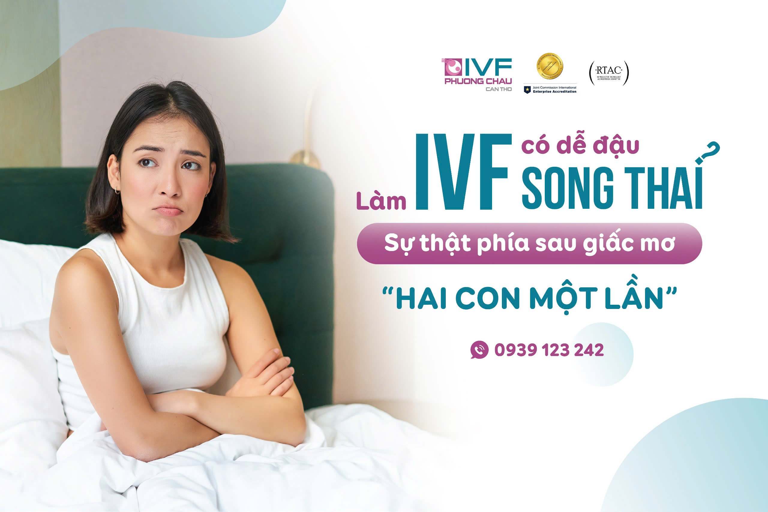 Làm IVF dễ có song thai? Sự thật giấc mơ “hai con một lần”