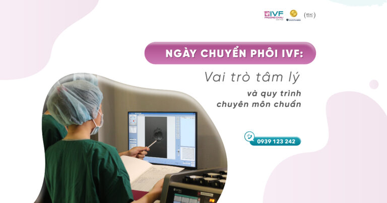 Ngày chuyển phôi IVF: Vai trò tâm lý và quy trình chuyên môn chuẩn