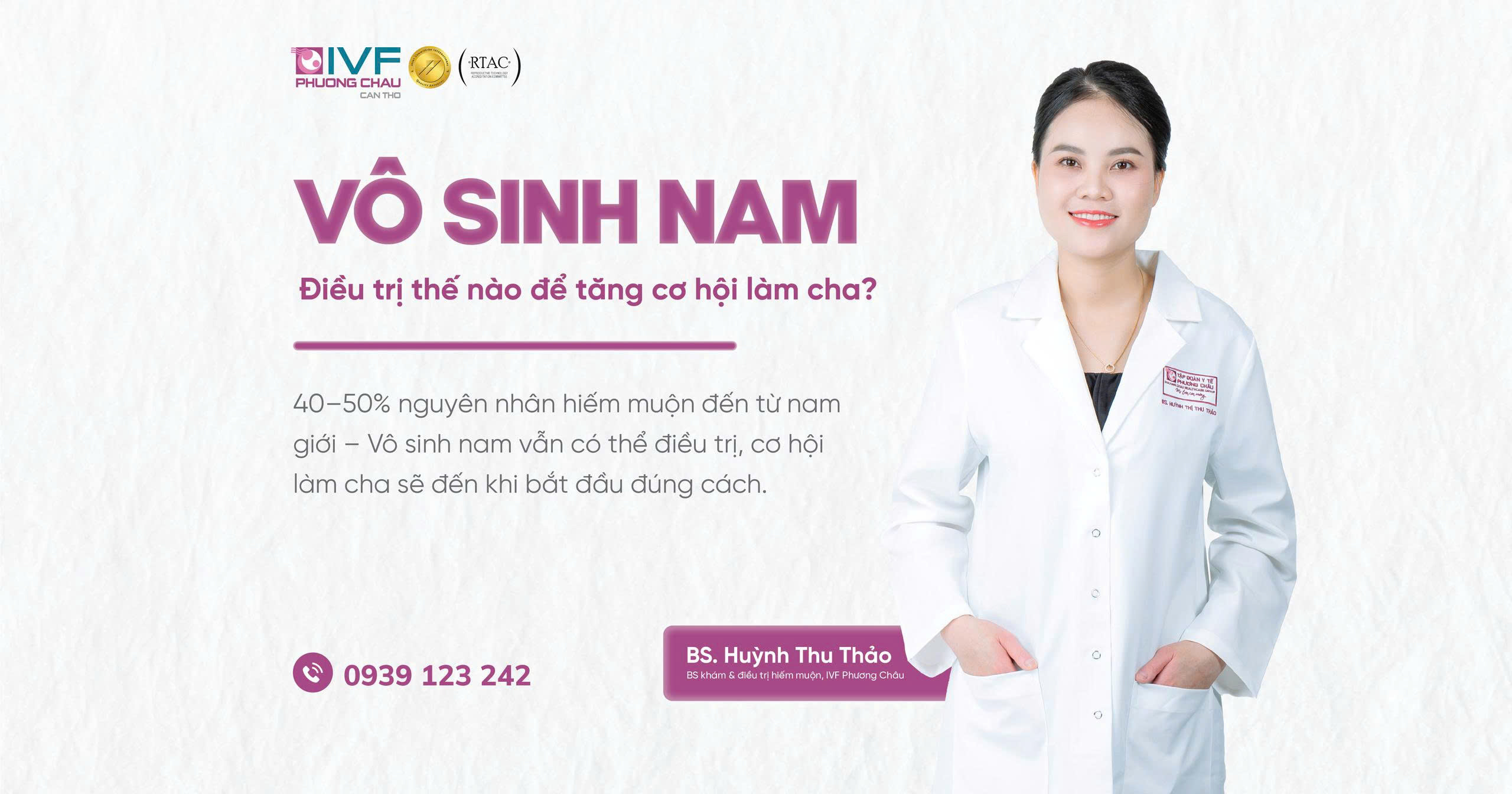 Vô sinh nam: Điều trị thế nào để tăng cơ hội làm cha?
