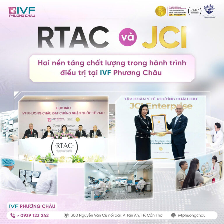 RTAC và JCI – Hai nền tảng chất lượng trong điều trị tại IVF Phương Châu