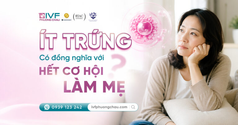 Ít trứng có đồng nghĩa với hết cơ hội làm mẹ?
