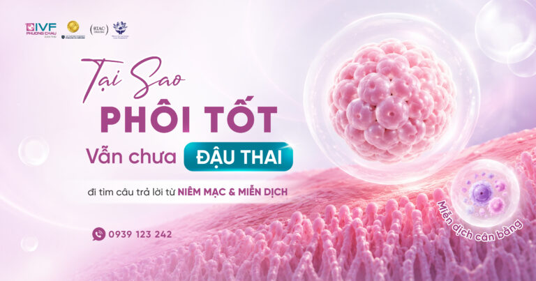 Tại sao phôi tốt vẫn chưa đậu thai?